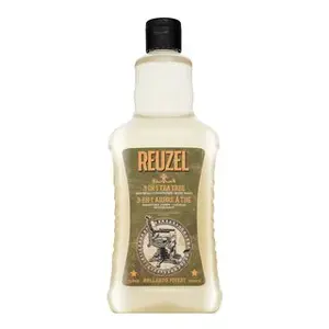 Reuzel 3-in-1 Tea Tree Shampoo šampón, kondicionér a sprchový gel 1000 ml