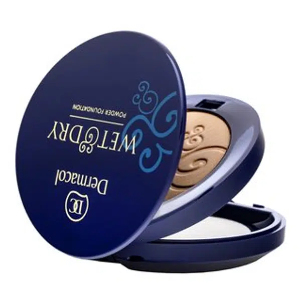 Dermacol Wet & Dry Powder Foundation púdrový make-up No. 4 6 g