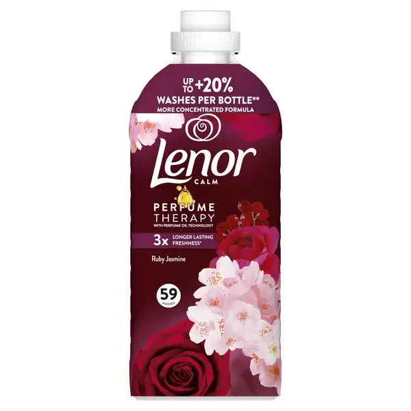 LENOR Ruby Jasmine Aviváž 59 praní 1239 ml