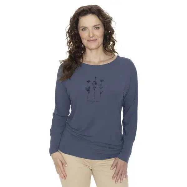 Bushman Dámske tričko Malia II, modré M