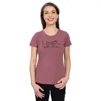 Bushman Dámske tričko Ava, staroružové M
