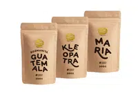 Káva Zlaté Zrnko - Top3 kávy na espresso pestrej chuti 600g (Guatemala, Mária, Kleopatra)