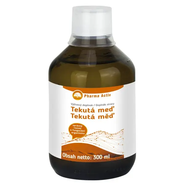 PHARMA ACTIV Tekutá meď 300 ml