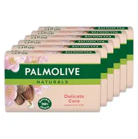 PALMOLIVE Naturals Tuhé mydlo Almond 6x 90 g