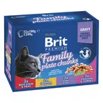 BRIT Premium Family Plate kapsička pre mačky 12 x 100 g