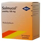 SOLMUCOL 100 mg pastilky 24 ks