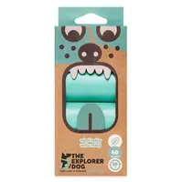 EXPLORER DOG Vrecká recyklované na psie hovienka s vôňou mäty 60 ks