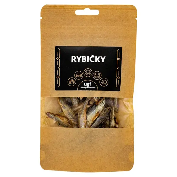 UGF Sušené malé rybičky 35 g