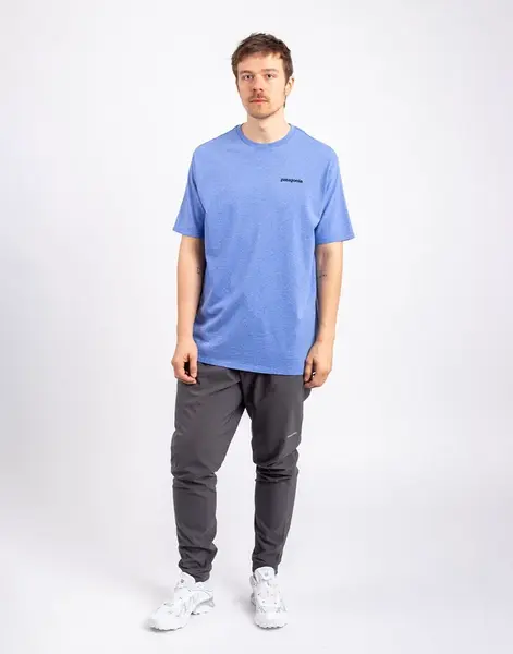 Patagonia M's P-6 Logo Responsibili-Tee Abundant Blue M