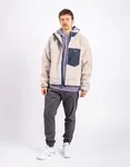 Patagonia M's Classic Retro-X Jacket Natural w/Smolder Blue S