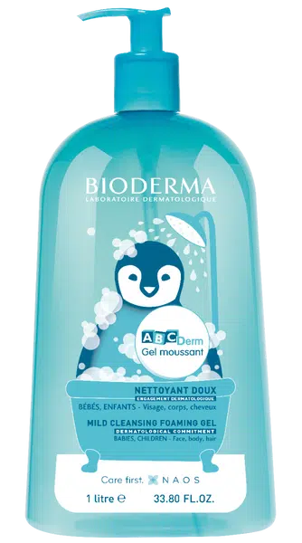 BIODERMA ABCDerm Gel moussant