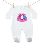 Boodyy Overal Už mám 1 rok Rúžová 62 (2-4 mesiace)