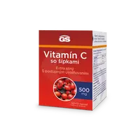 GS Vitamín C500 so šípkami, 50+10 tabliet