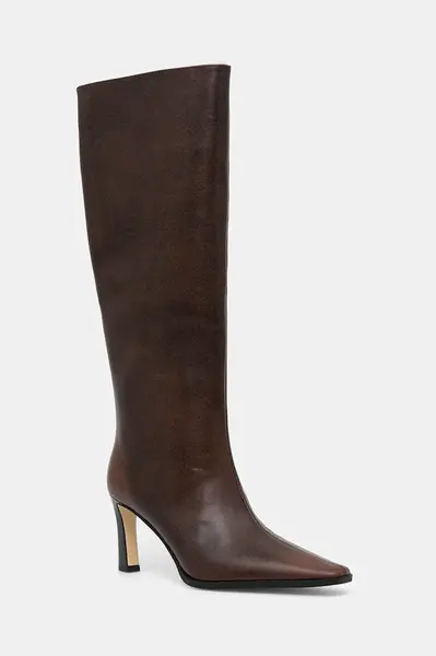 Kožené čižmy MICHAEL Michael Kors Darrah