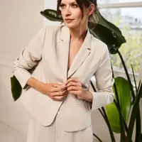 Dámské sako MOODO - světle béžová