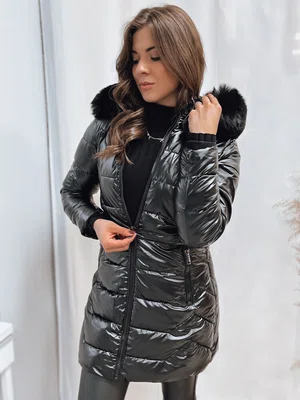 Dámská zimní bunda SHINE Barva černá DSTREET