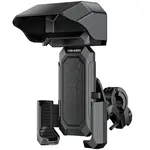 Držiak na Telefón pre Bicykel so Svorkou na Riadidlá - Čierna H34845