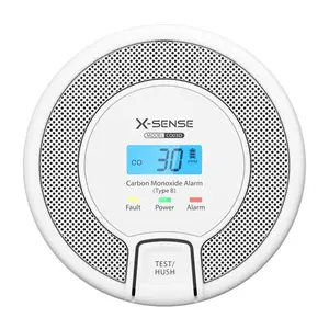 X-Sense CO03D detektor oxidu uhoľnatého, biely