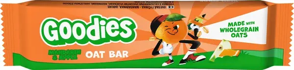 Goodies ovsená tyčinka mandarínka a jablko