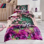 3D obliečky bavlnené Violet EMI Štandardný set jednolôžko obsahuje 1x 140x200 + 1x 70x90