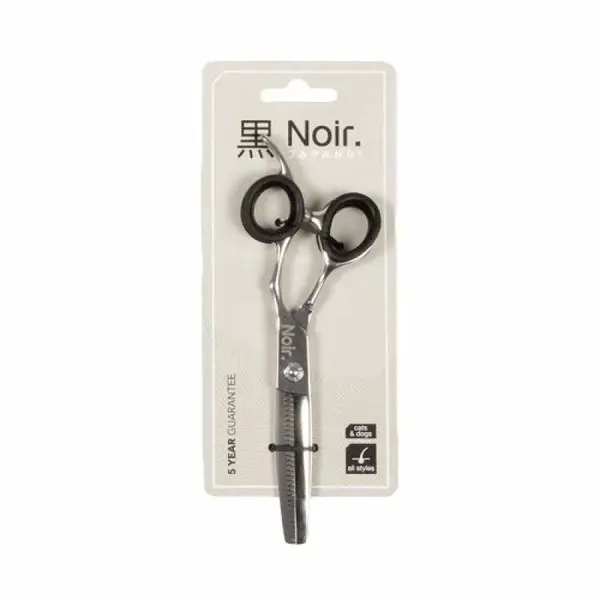 EBI NOIR JAPANDI ergonomické jednostranné efilačné nožnice 17x5,6x1cm