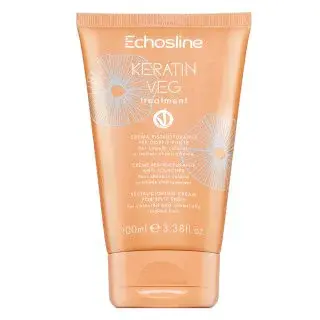 Echosline Keratin Veg Treatment obnovujúci krém na rozštiepené končeky vlasov 100 ml