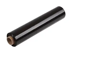 Stretch fólie černá ruční 500mm / 20µm / 285m průtažná