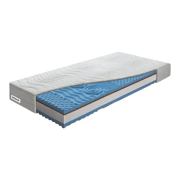 Matrac Benab Zero Hard H3 / H5 85 x 195 cm Penový matrac 19 cm sendvičový zónová ortopedické