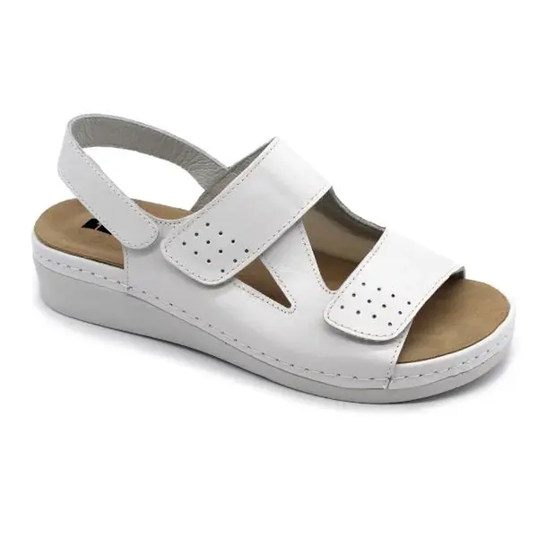 Leon 5020 Dámska zdravotná obuv na Hallux Valgus 41 - 26,5cm, biela, 3,5 cm