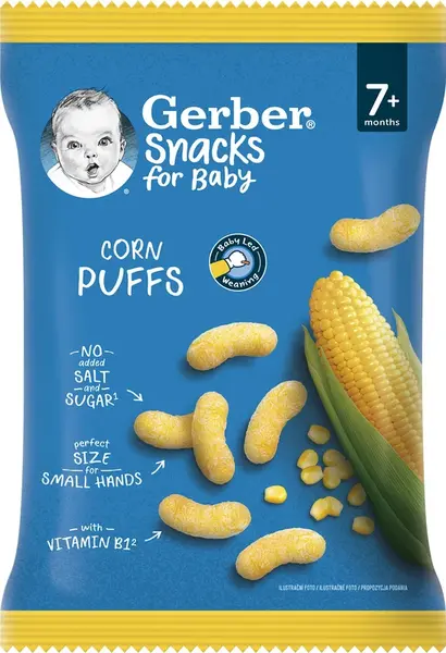 Gerber Snacks Kukuričné CHRUMKY