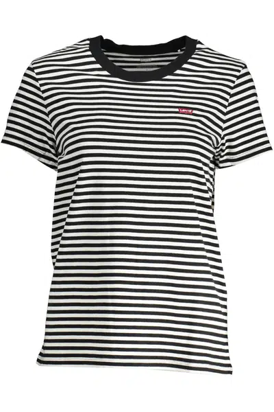 LEVI&#39;S SHORT SLEEVE T-SHIRT WOMEN BLACK