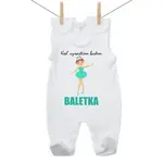 Boodyy Dupačky Keď vyrastiem budem baletka 50 (0 mesiacov)