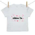 Boodyy Tričko s krátkym rukávom Ľúbim ťa 134 (8-9 rokov)