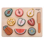 Drevená krájacia doska FreeON - ovocie