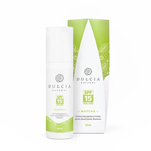 Dulcia natural - Ochranný pleťový krém proti slnečnému žiareniu - SPF 15