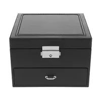 Kazeta na bižutériu čierna BEAUTYLUSHH CA98 (16x16x11cm)