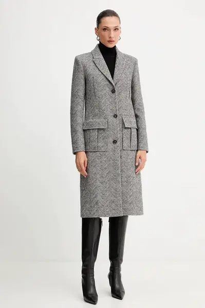 Kabát s příměsí vlny Patrizia Pepe