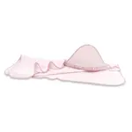 Detská termoosuška s kapucňou, Royal, 100 x 100 cm, růžová