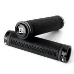 Mikrovláknové rukoväte/gripy na riadidlá bicykla - Čierna H34962