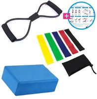 Posilňovacia guma Fitness & Yoga Fit Package