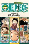 One Piece (Volumes 31, 32 & 33) - Eiichiro Oda - kniha z kategorie Komiksy