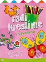 Rádi kreslíme s veverkou (Výuka kreslení s nálepkami) - kniha z kategorie Omalovánky, vystřihovánky, papír