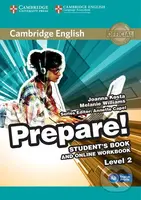 Prepare! 2 (Student's Book and Online Workbook) - Joanna Kosta, Melanie Williams, Garan Holcombe - kniha z kategorie Jazykové učebnice a slovníky