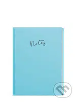 Notes linkovaný Pastel - modrá