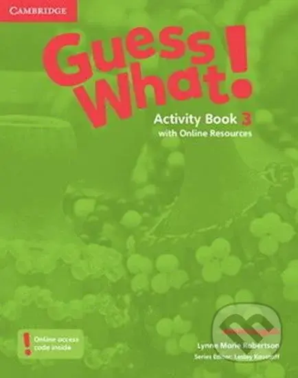 Guess What! 3 Activity Book + Online Resources - Koustaff, Susan Rivers Lesley
