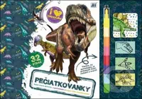 Pečiatkovanky: Dinosaury (Super hravé aktivity s pečiatkami) - kniha z kategorie Omalovánky