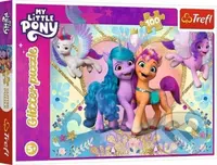 Třpytivé puzzle My Little Pony (100 dílků) - puzzle z kategorie 60 - 300 dílků