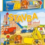 Stavba - Knížka s magnetkami (Čteme a hrajeme si s magnetkami) - kniha z kategorie Pro děti