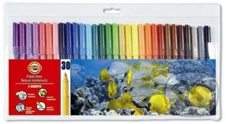 Koh-i-noor školní popisovače/fixy 30 ks