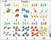 Puzzle + Sčítanie AR4 - puzzle z kategorie Naučné puzzle